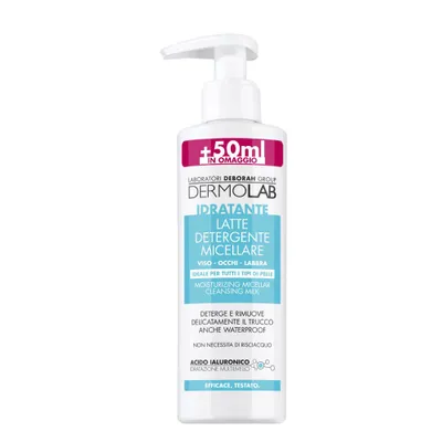 Qumësht pastrues për fytyrë Dermolab Idratante, 250 ml - 1