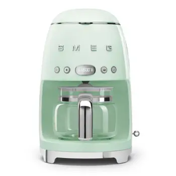 Makinë kafeje SMEG 50's Style DCF02PGEU, 1050 W, 1.4L, e gjelbër pastel