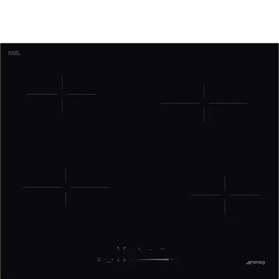 Pllakë gatimi SMEG Universale SE464TD, 60cm, 6000 W, e zezë - 1