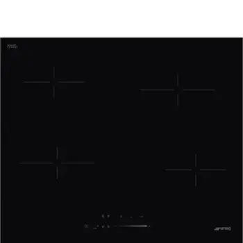 Pllakë gatimi SMEG Universale SE464TD, 60cm, 6000 W, e zezë