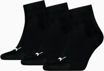 Çorape të shkurta Puma, të zeza
