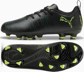 Atlete futbolli për fëmijë Puma, të zeza
