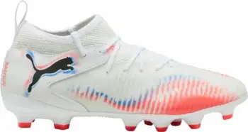 Atlete futbolli për fëmijë Puma, të bardha