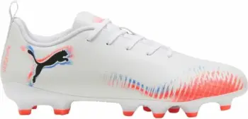 Atlete futbolli për fëmijë Puma, të bardha