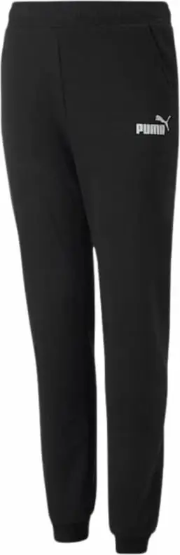 Pantallona për fëmijë Puma Alpha Sweatpants, të zeza