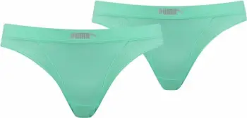 Të brendshme për femra Puma, të gjelbërta