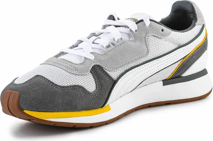 Atlete për meshkuj Puma, të bardha dhe gri - 3