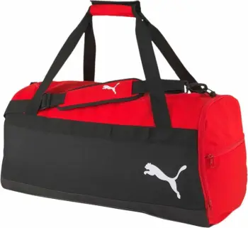 Çantë sportive Puma për meshkuj, femra dhe fëmijë, e zezë dhe e kuqe