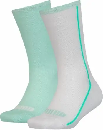 Çorape për fëmijë Puma, të bardha me mentë