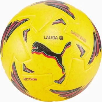 Top futbolli Puma Orbita Laliga 1 084106-02, FIFA Quality Pro, i bardhë
