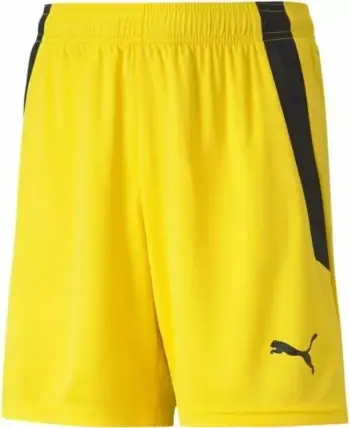 Shorce futbolli për fëmijë Puma, të verdha