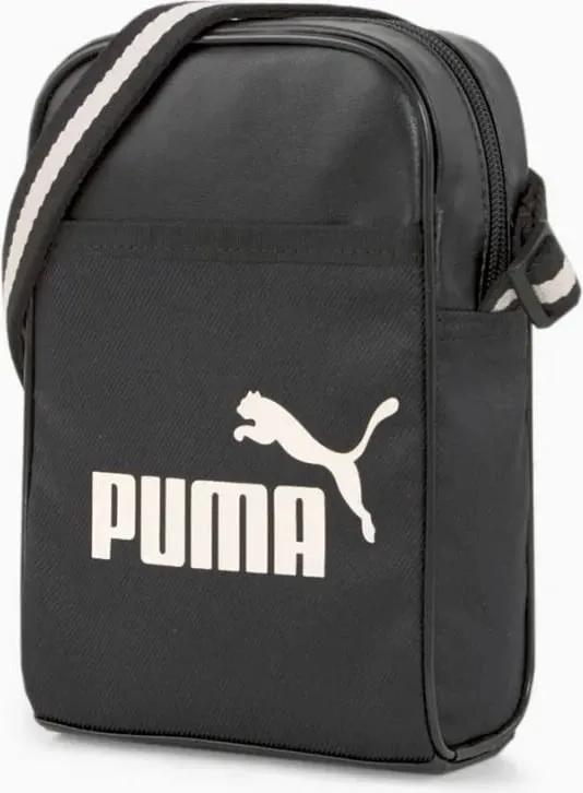 Çantë pouch Puma Campus Compact Portable 078827 01, e vogël, e zezë - 1