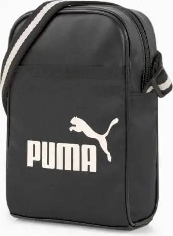 Çantë pouch Puma Campus Compact Portable 078827 01, e vogël, e zezë