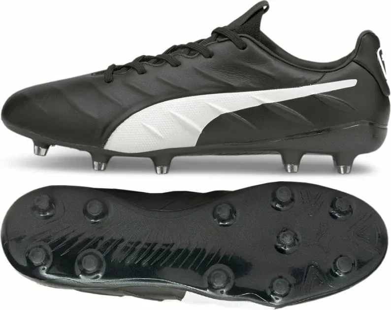 Këpucë futbolli Puma King Platinum për meshkuj, të zeza - 1