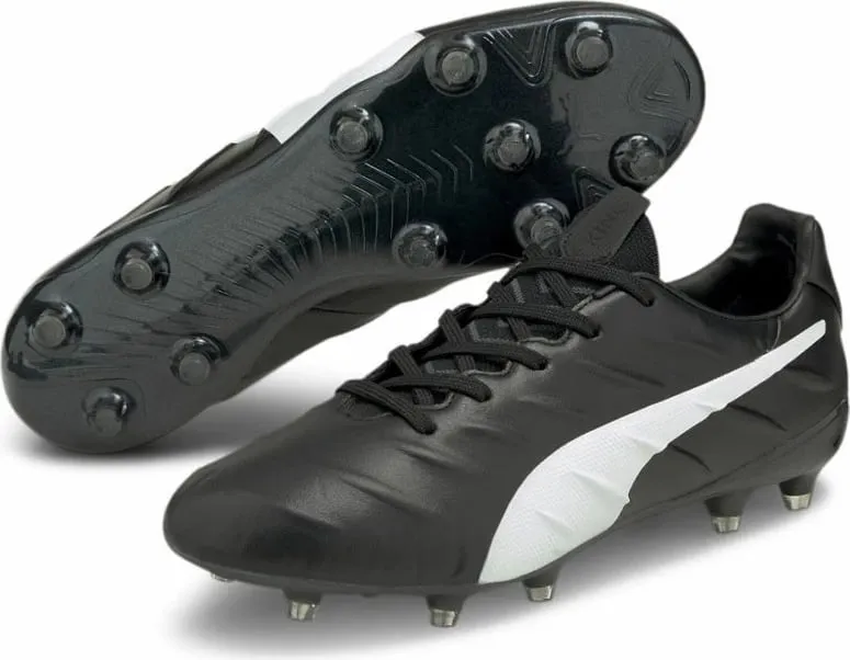Këpucë futbolli Puma King Platinum për meshkuj, të zeza - 2