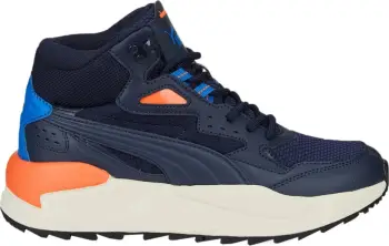 Atlete për fëmijë Puma X-Ray Speed Mid Wtr, blu marine