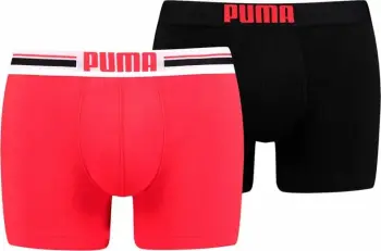 Të brendshme për meshkuj Puma, të zeza dhe të kuqe