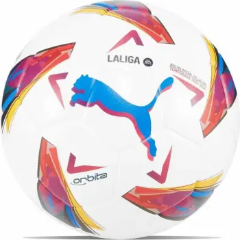 Top futbolli Puma Orbita LaLiga 1, madhësia 5, FIFA Quality, i bardhë