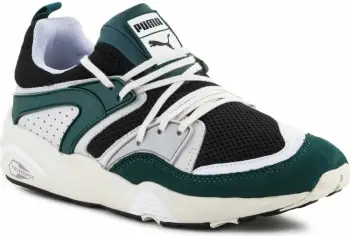 Këpucë Puma Blaze Of Glory PRM për meshkuj, të zeza me gjelbër