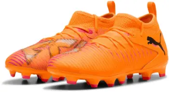 Këpucë futbolli për fëmijë Puma Future 8 Match, fushë artificiale, portokalli