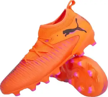 Atlete futbolli për fëmijë Puma, portokalli
