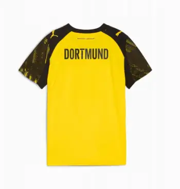 Fanellë futbolli Puma Borussia Dortmund Home Juniors 2025 2026, dryCELL, poliester, e verdhë