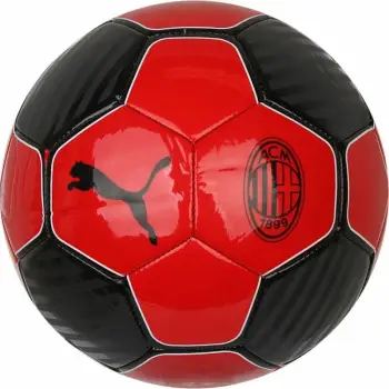 Top futbolli Puma për meshkuj dhe fëmijë, i zi dhe i kuq