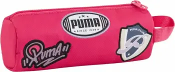Penar Puma Patch Pencil Case 90707 02, një ndarje, poliester, gri