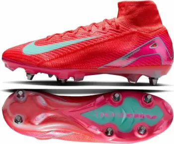 Këpucë futbolli Nike Zoom Mercurial Superfly 10 Elite SG Pro, për terren të butë, portokalli