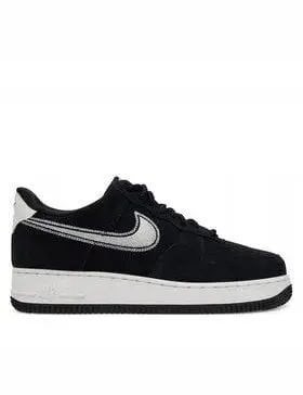 Atlete Nike Air Force 1 '07 LV8 M HJ4465-001, lëkurë zamos, i zi
