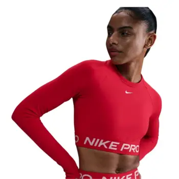 nike pro df 365 crop ls