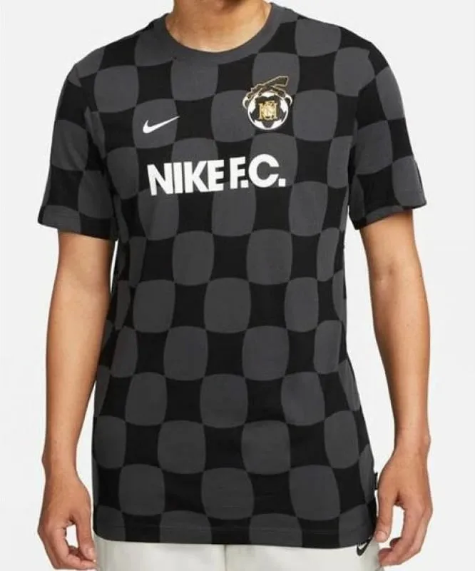 Maicë për meshkuj Nike, me teknologji Dri-FIT, gri dhe e bardhë - 1