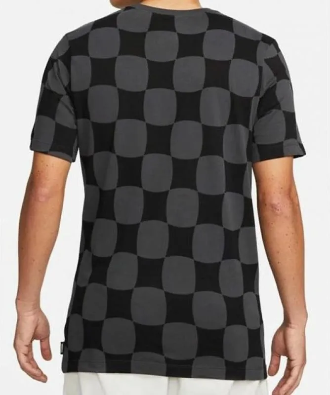 Maicë për meshkuj Nike, me teknologji Dri-FIT, gri dhe e bardhë - 2