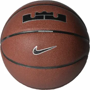Top basketbolli Nike Lebron James All Court 8P 2.0, madhësia 7, gome, kafe