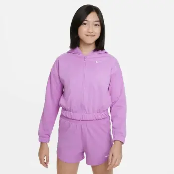 Hanorak Nike Therma Fit Jr DX4991 532, për vajza, me kapuç, vjollcë