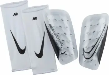 Mbrojtëse kërciri Nike Mercurial Lite DN3611-100, me shkumë EVA, me përmasa standarde, e bardhë