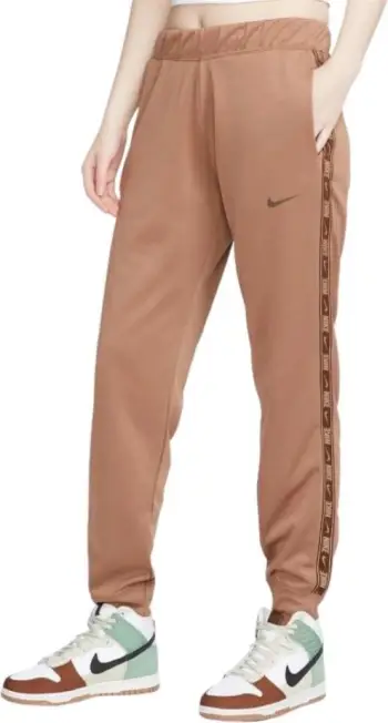 Pantallona sportive Nike për femra, ngjyrë kafe
