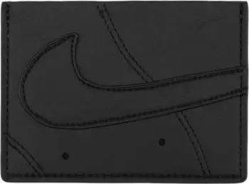 Portofol për kartela Nike Icon Air Force 1 N1009738013, 11 x 8 cm, i zi