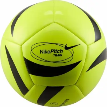Top futbolli Nike Pitch Train HV6341 702, madhësi standarde, jeshil me të zezë