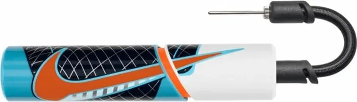 Pompa për topa Nike Essential, me gjilpërë dhe zorrë, portokalli - 1