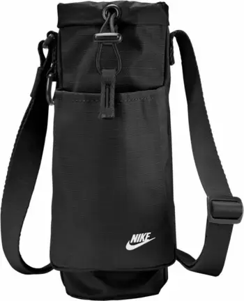 Mbajtëse shishe uji Nike Club Hydration Carrier 92800618771, poliester najlon, madhësi universale, e zezë