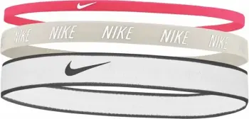 Shiritë koke Nike 3 copë, Mixed Width, elastikë, shumëngjyrëshe