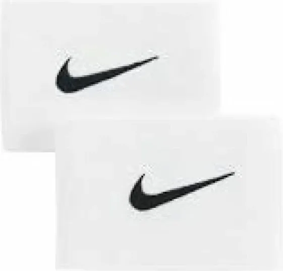 Aksesorë futbolli Nike Guard Stay, 2 copë, të bardha - 1