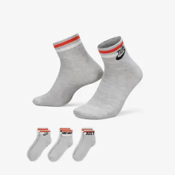 Çorape Nike Everyday Essential DX5080 050, set 3 palë, low cut, gri