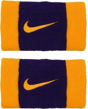Rrip kyçi Nike Swoosh Doublewide N0001586730, komplet 2 copë, material elastik, i zi