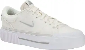 Atlete Nike Court Legacy Lift W FZ2606-100, për femra, lëkurë sintetike, të bardha