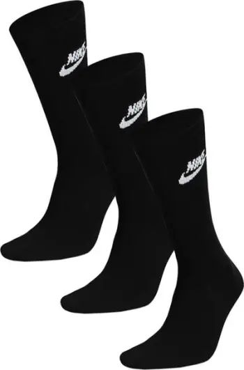 Çorape Nike NK NSW Everyday Essentials NS DX5025 010, set 3 palë, të zeza