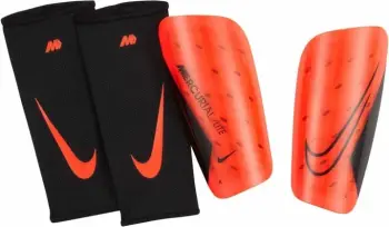 Mbrojtëse për futboll Nike, për meshkuj dhe fëmijë, të kuqe
