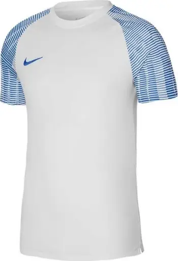 Bluza sportive Nike Dri-FIT Academy Jsy SS M DH8031 102, poliestër, teknologji Dri-FIT, e bardhë