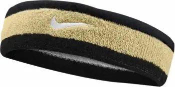 Shirit koke Nike Swoosh N0001544055OS, elastik, material frotir, bezhë